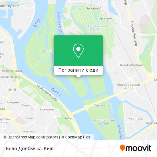 Карта Вело Довбычка