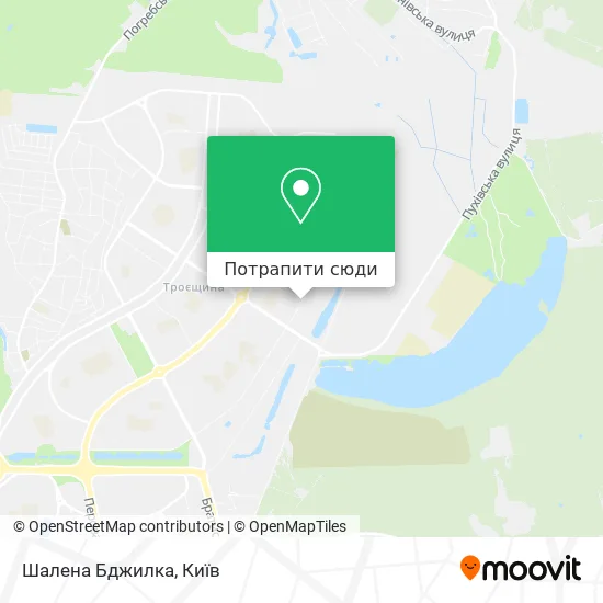 Карта Шалена Бджилка