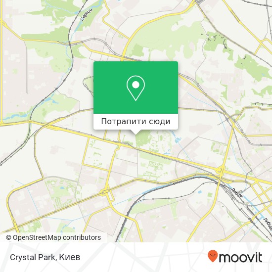 Карта Crystal Park