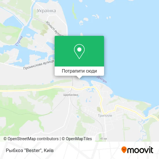 Карта Рыбхоз "Bester"