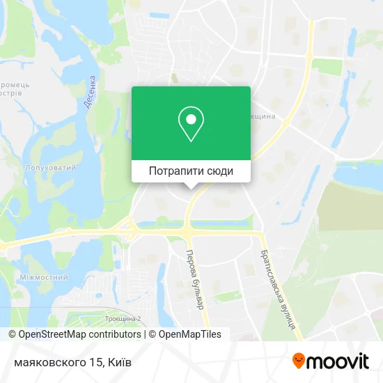 Карта маяковского 15