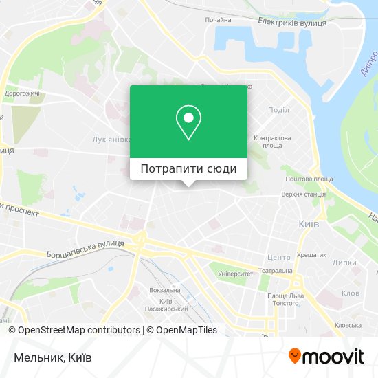 Карта Мельник