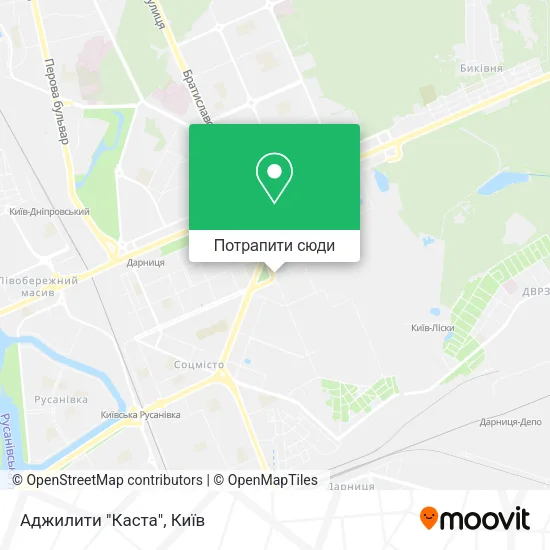 Карта Аджилити "Каста"