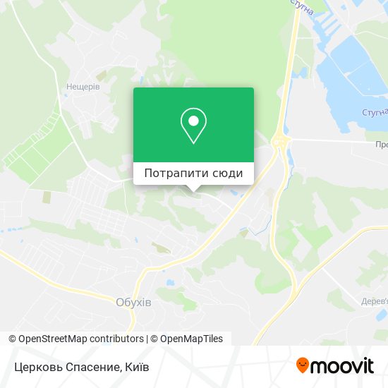 Карта Церковь Спасение