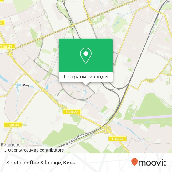 Карта Spletni coffee & lounge