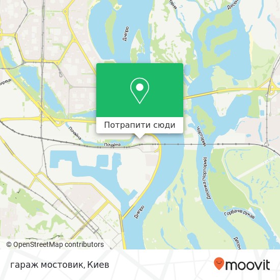 Карта гараж мостовик