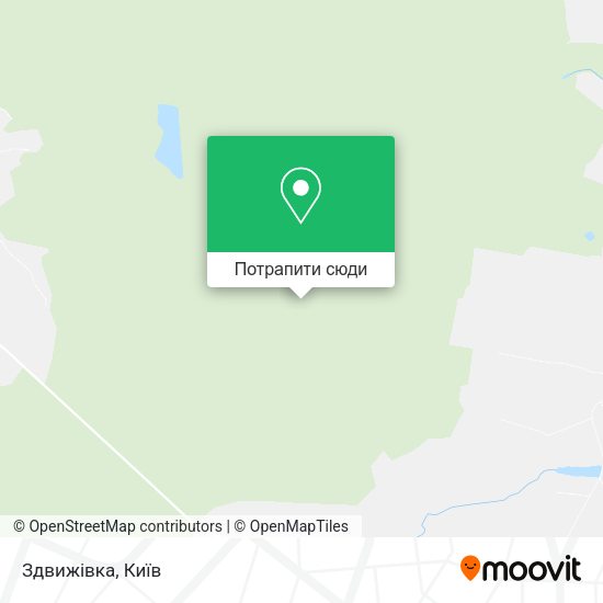 Карта Здвижівка