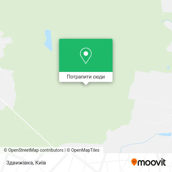 Карта Здвижівка