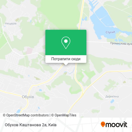 Карта Обухов Каштанова 2а