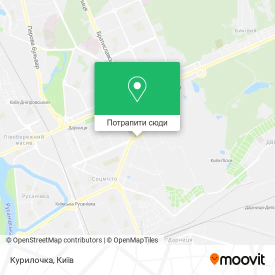 Карта Курилочка