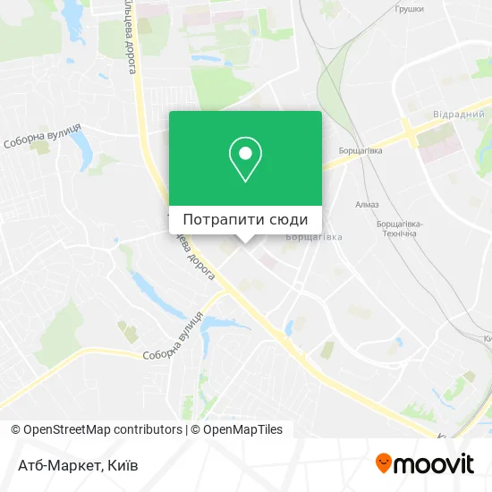 Карта Атб-Маркет