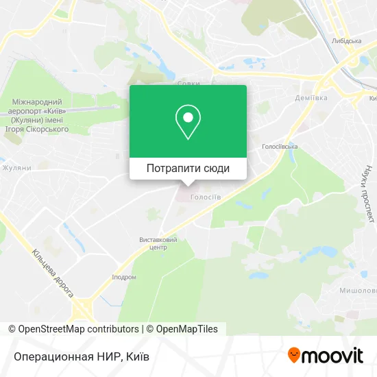 Карта Операционная НИР