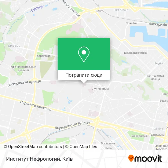 Карта Институт Нефрологии