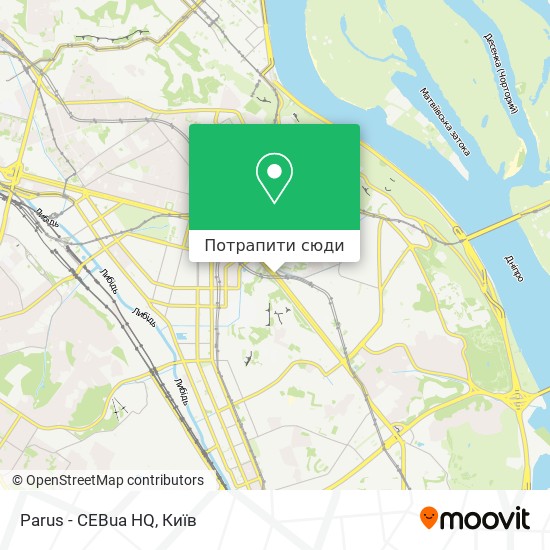 Карта Parus - CEBua HQ