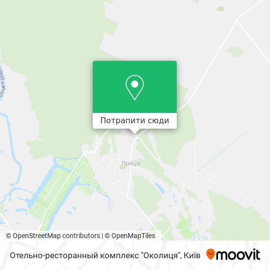Карта Отельно-ресторанный комплекс "Околиця"