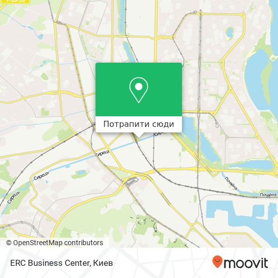 Карта ERC Business Center