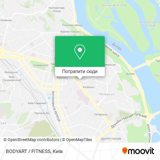 Карта BODYART / FITNESS