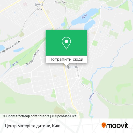 Карта Центр матері та дитини