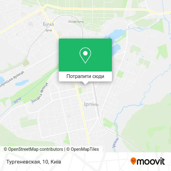 Карта Тургеневская, 10