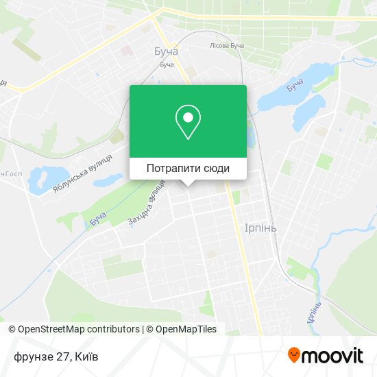 Карта фрунзе 27