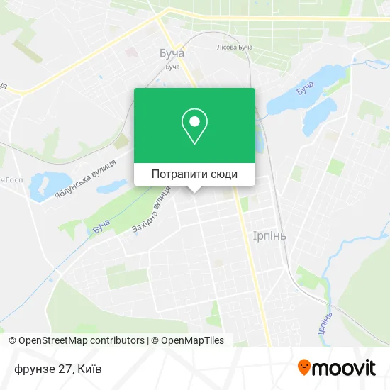 Карта фрунзе 27