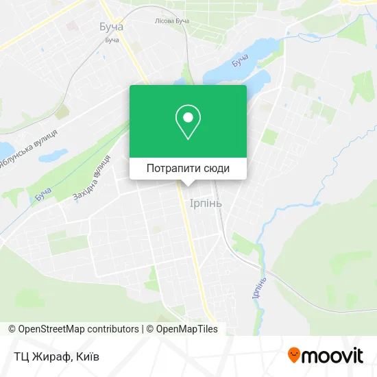 Карта ТЦ Жираф
