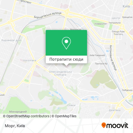 Карта Морг