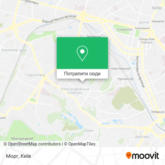 Карта Морг