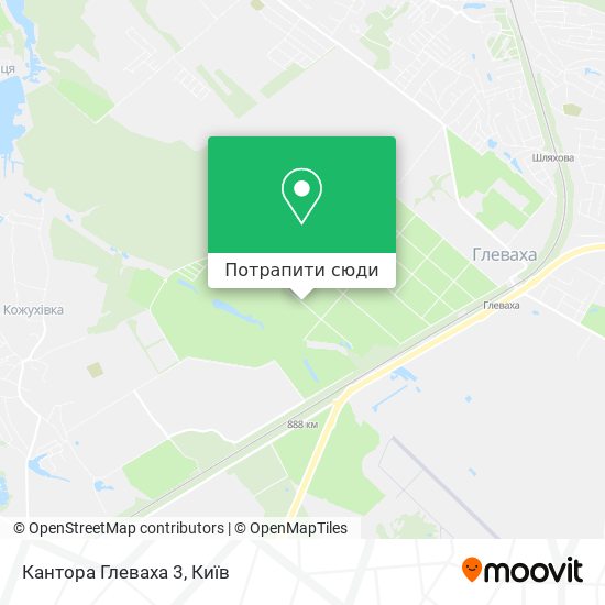 Карта Кантора Глеваха 3