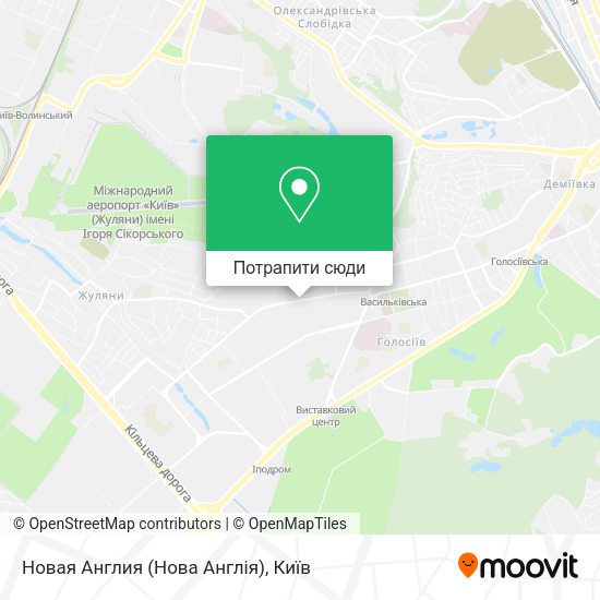 Карта Новая Англия (Нова Англія)