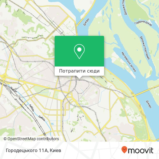 Карта Городецького 11А