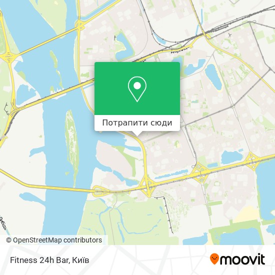 Карта Fitness 24h Bar