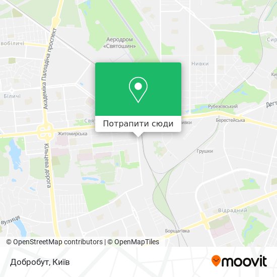 Карта Добробут