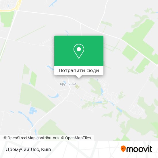 Карта Дремучий Лес