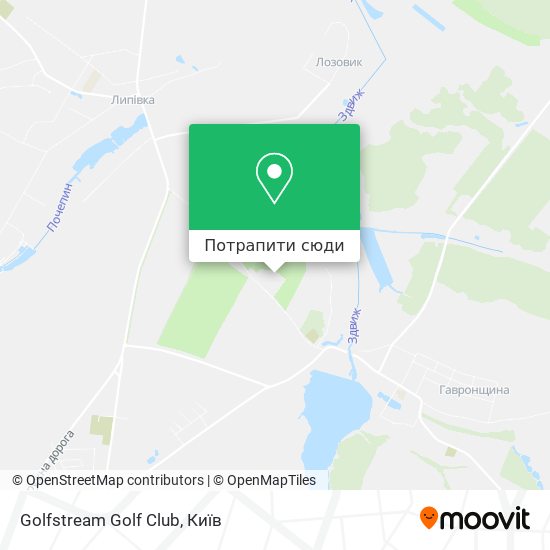 Карта Golfstream Golf Club