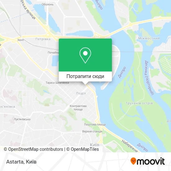 Карта Astarta