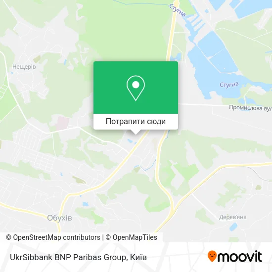 Карта UkrSibbank BNP Paribas Group