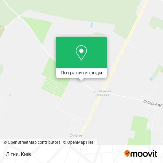 Карта Літки