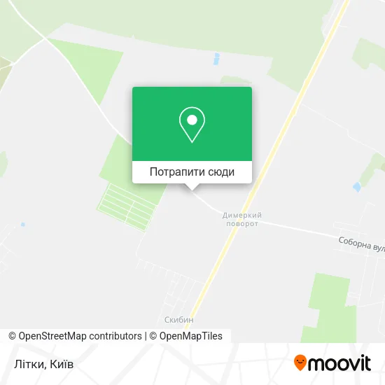 Карта Літки