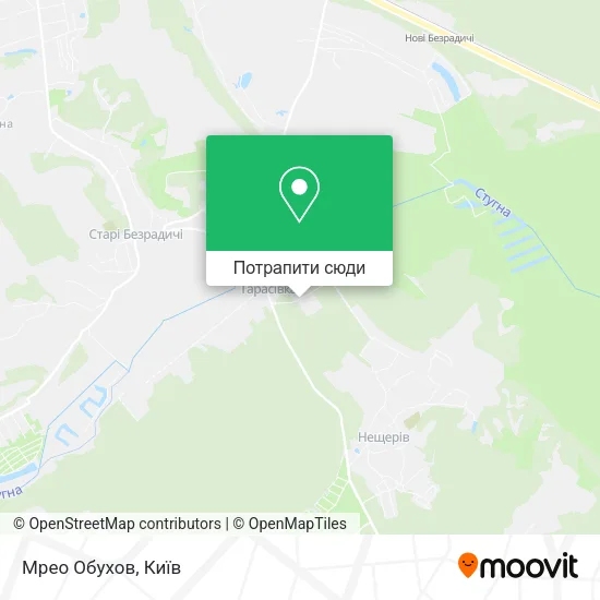 Карта Мрео Обухов