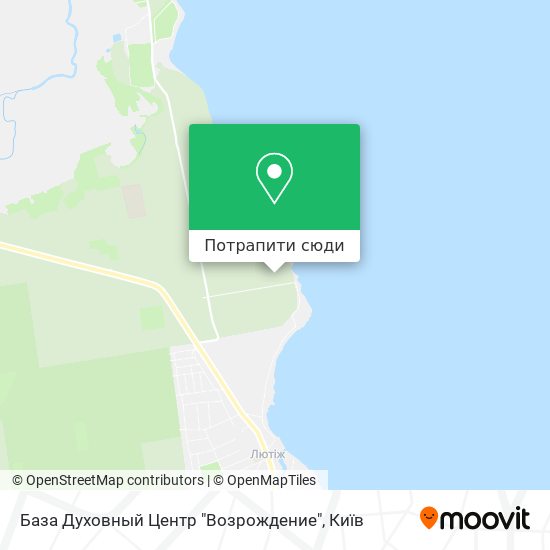 Карта База Духовный Центр "Возрождение"