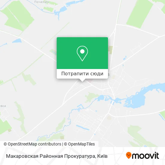 Карта Макаровская Районная Прокуратура