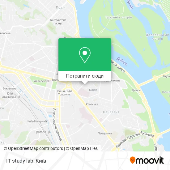 Карта IT study lab