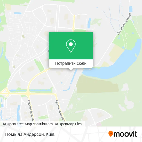 Карта Помыла Андерсон