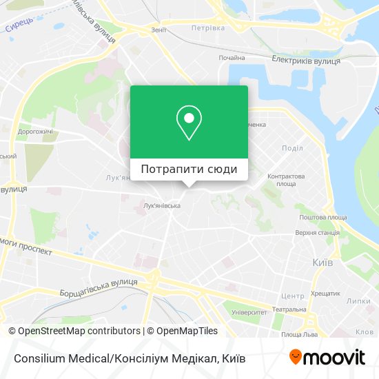 Карта Consilium Medical / Консіліум Медікал