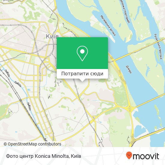 Карта Фото центр Konica Minolta