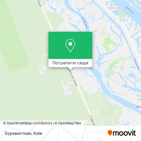 Карта Буревестник