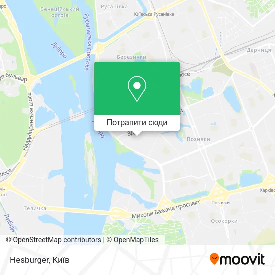 Карта Hesburger