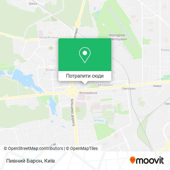 Карта Пивний Барон