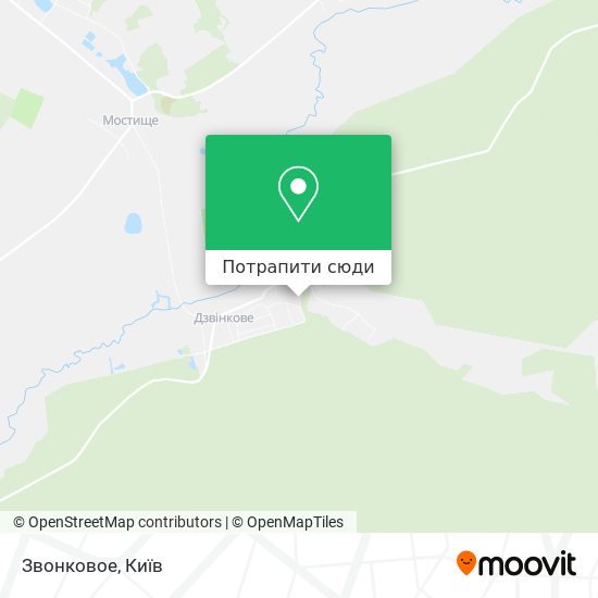 Карта Звонковое
